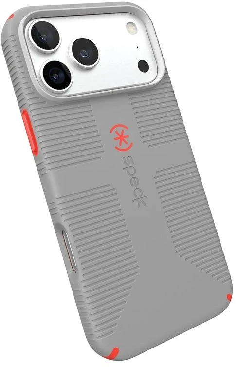 Speck Candyshell Grip MagSafe dėklas iPhone 18 Pro Max / 17 Pro Max, pilkas