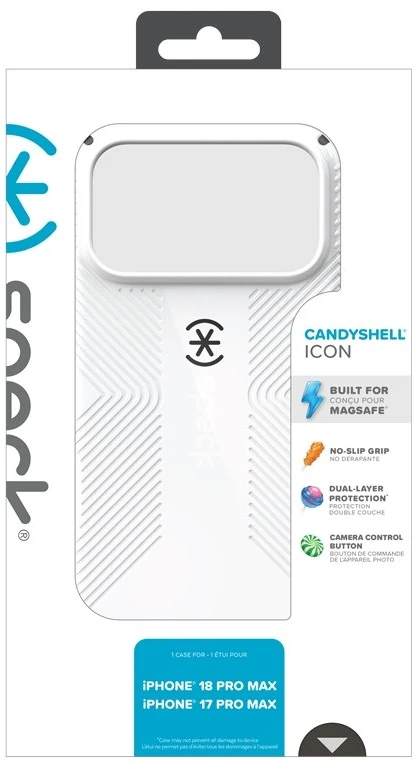 Speck Candyshell Icon MagSafe dėklas iPhone 18 Pro Max / 17 Pro Max, Vanilla Frost