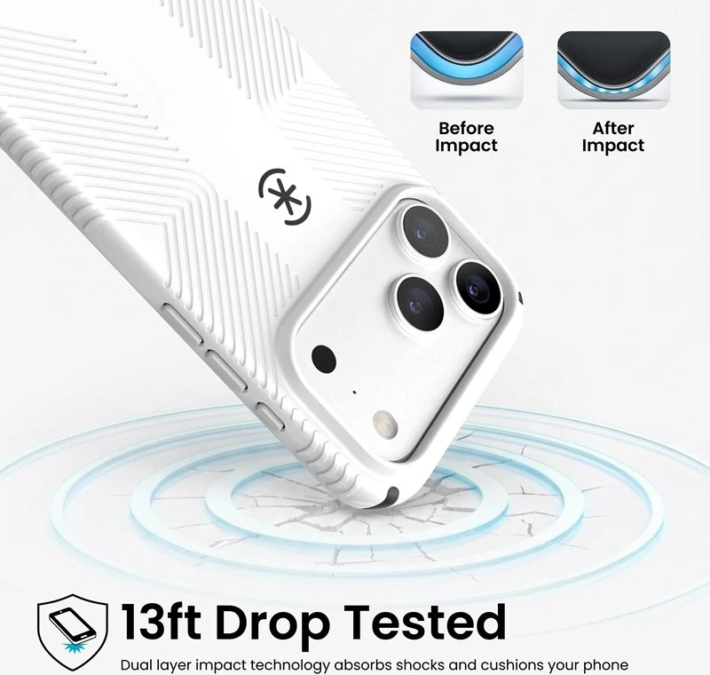 Speck Candyshell Icon MagSafe dėklas iPhone 18 Pro Max / 17 Pro Max, Vanilla Frost
