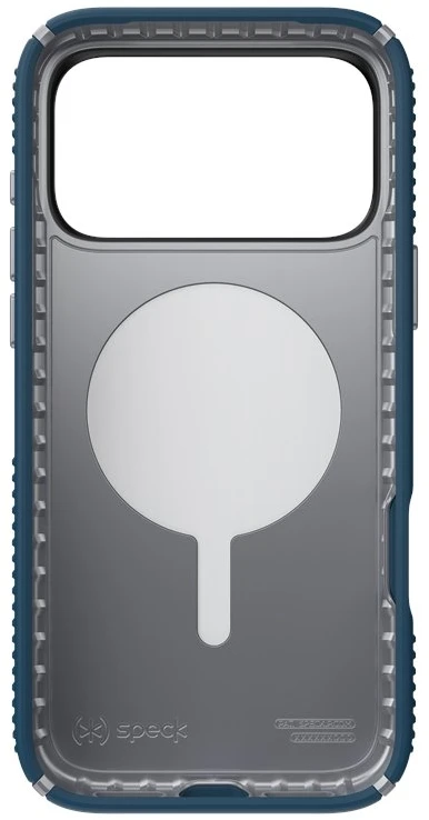 Dėklas Speck Presidio2 Grip MagSafe - Apple iPhone 17 Pro Max Case Deep Sea/Sidabrinis Metallic