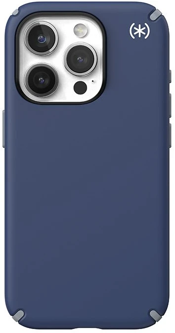 Speck Presidio2 Pro Magsafe - dėklas skirtas Apple iPhone 15 Pro Coastal Mėlyna / Dust Pilkas / Baltas