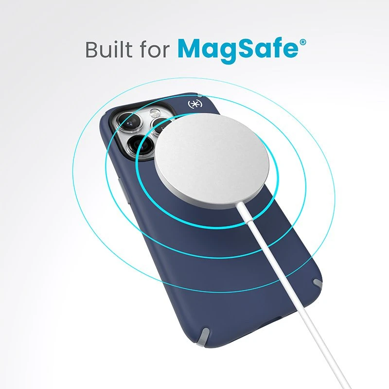 Speck Presidio2 Pro Magsafe - dėklas skirtas Apple iPhone 15 Pro Coastal Mėlyna / Dust Pilkas / Baltas