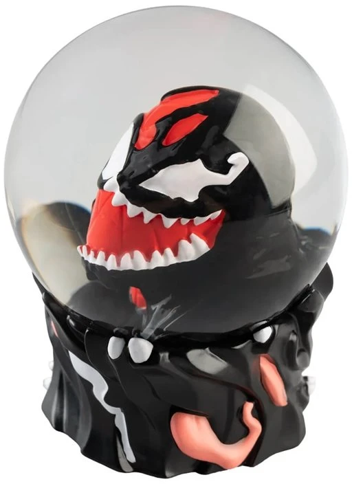 ERIK Spider-Man ir Venom stiklinis sniego rutulys su dovanų dėžute