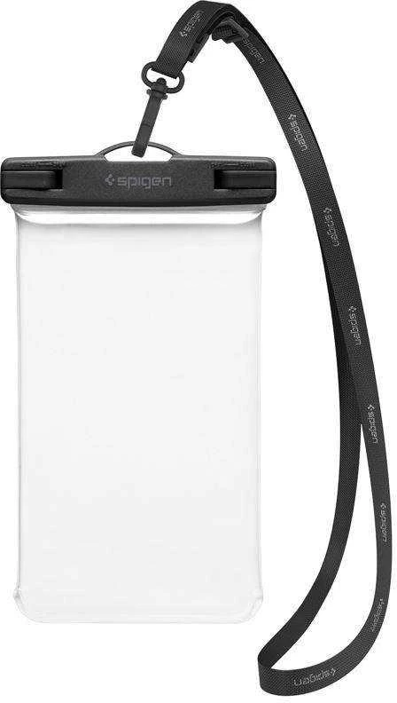 SPIGEN A601 UNIVERSALUS VANDENIUI ATSPIRUS DĖKLAS 2 PAKUOTĖS CRYSTAL CLEAR