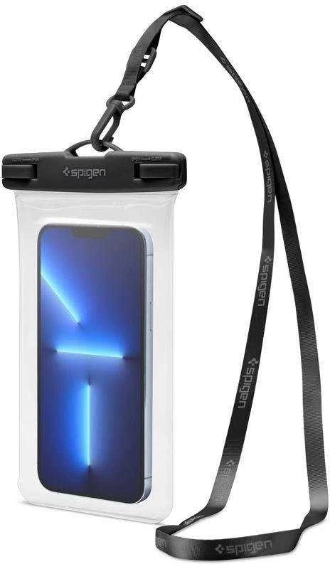 SPIGEN A601 UNIVERSALUS VANDENIUI ATSPIRUS DĖKLAS 2 PAKUOTĖS CRYSTAL CLEAR