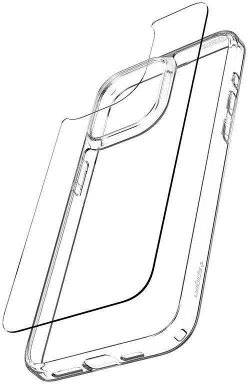 Apple iPhone 15 Pro Spigen Airskin Hybrid Crystal dėklas telefonui skaidrus