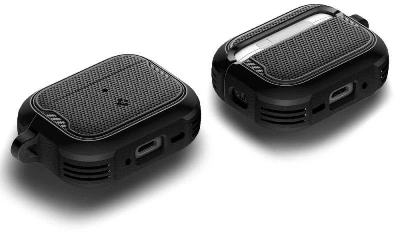 Spigen Core Armor dėklas, skirtas AirPods Pro 3 - Juodas