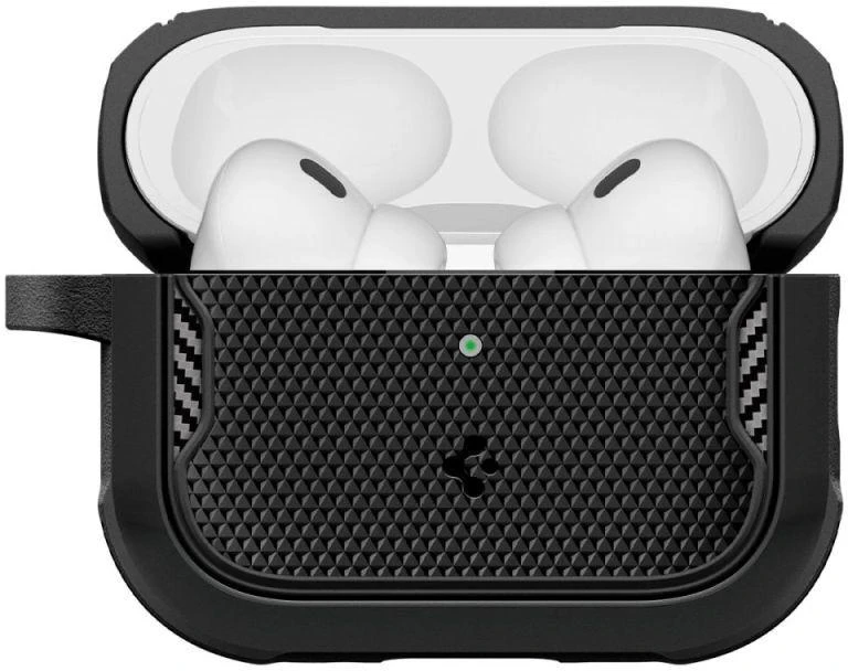 Spigen Core Armor dėklas, skirtas AirPods Pro 3 - Juodas