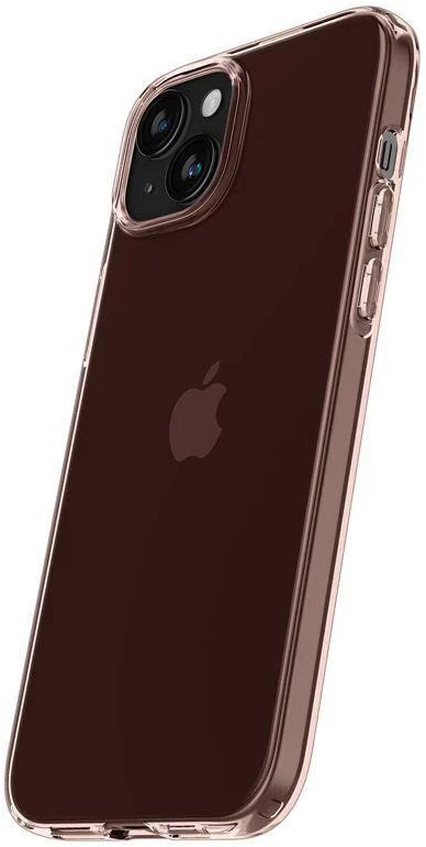 Dėklas „Spigen Crystal Flex“, rožinis krištolas – „Apple iPhone 15 Plus“