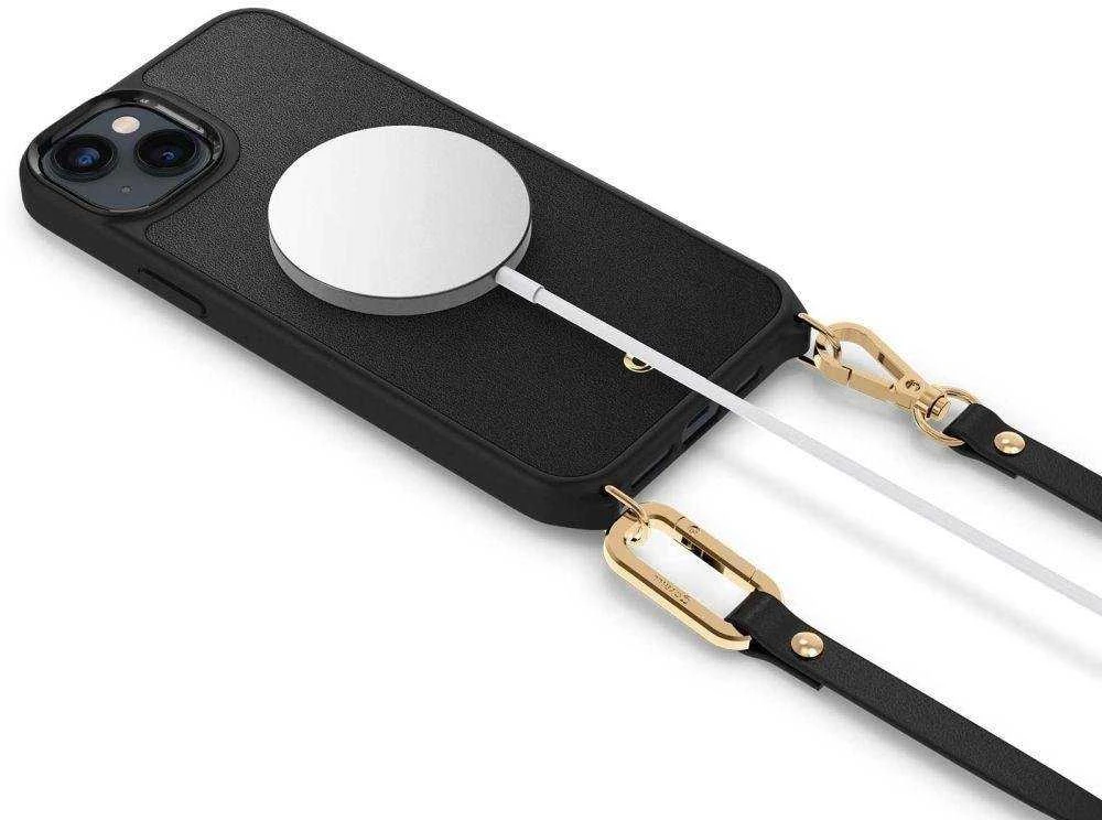 Spigen Cyrill Classic Charm Mag MagSafe Apple iPhone 14 Plus dėklas telefonui juodos spalvos