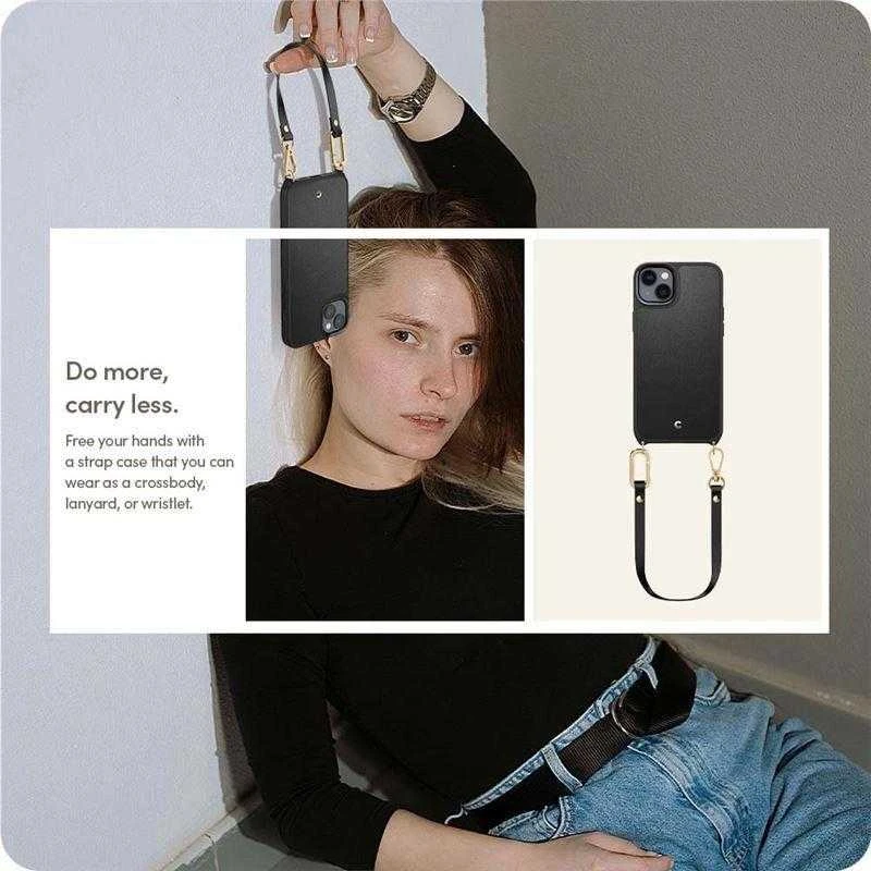 Spigen Cyrill Classic Charm Mag MagSafe Apple iPhone 14 Plus dėklas telefonui juodos spalvos
