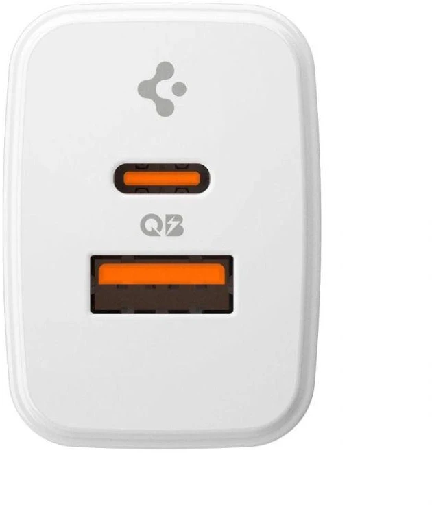 Įkroviklis Spigen Essential 20W Wall Charger EE202EU, baltas