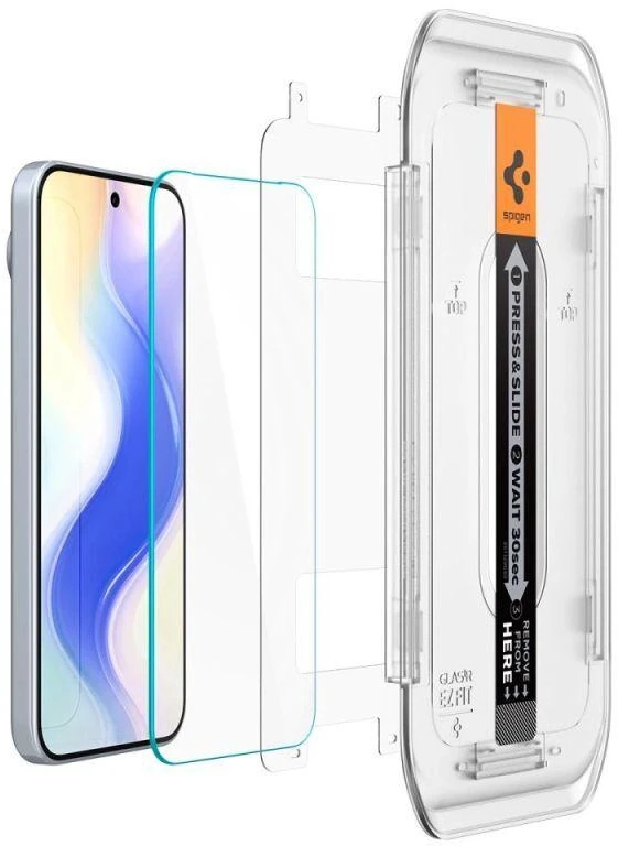 Spigen Glas.tR EZ Fit grūdintas stiklas su aplikatoriumi, skirtas Google Pixel 9 Pro XL (2 vnt.)