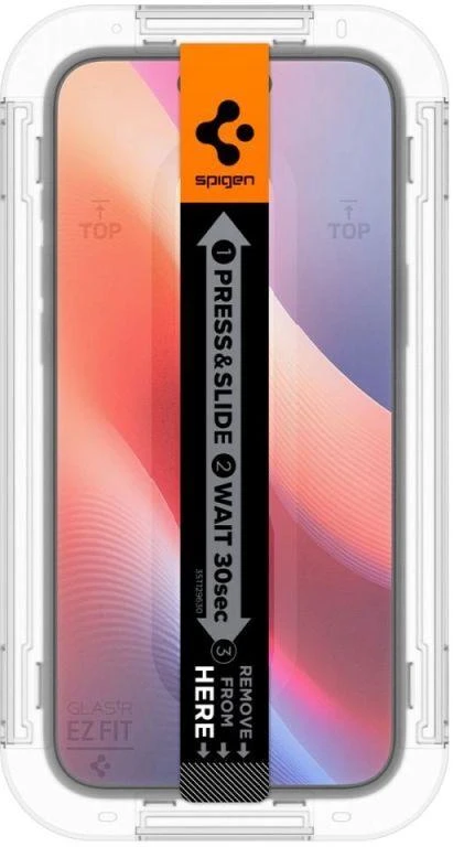 Spigen Glas.tR EZ Fit grūdintas stiklas skirtas iPhone 15 / 16 - 2 vnt.