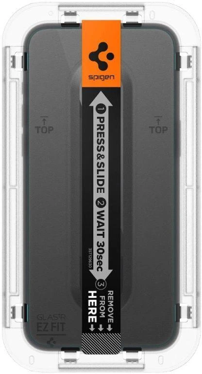 Spigen Glas.tR EZ Fit grūdintas stiklas skirtas iPhone 15 Pro Max - 2 vnt.