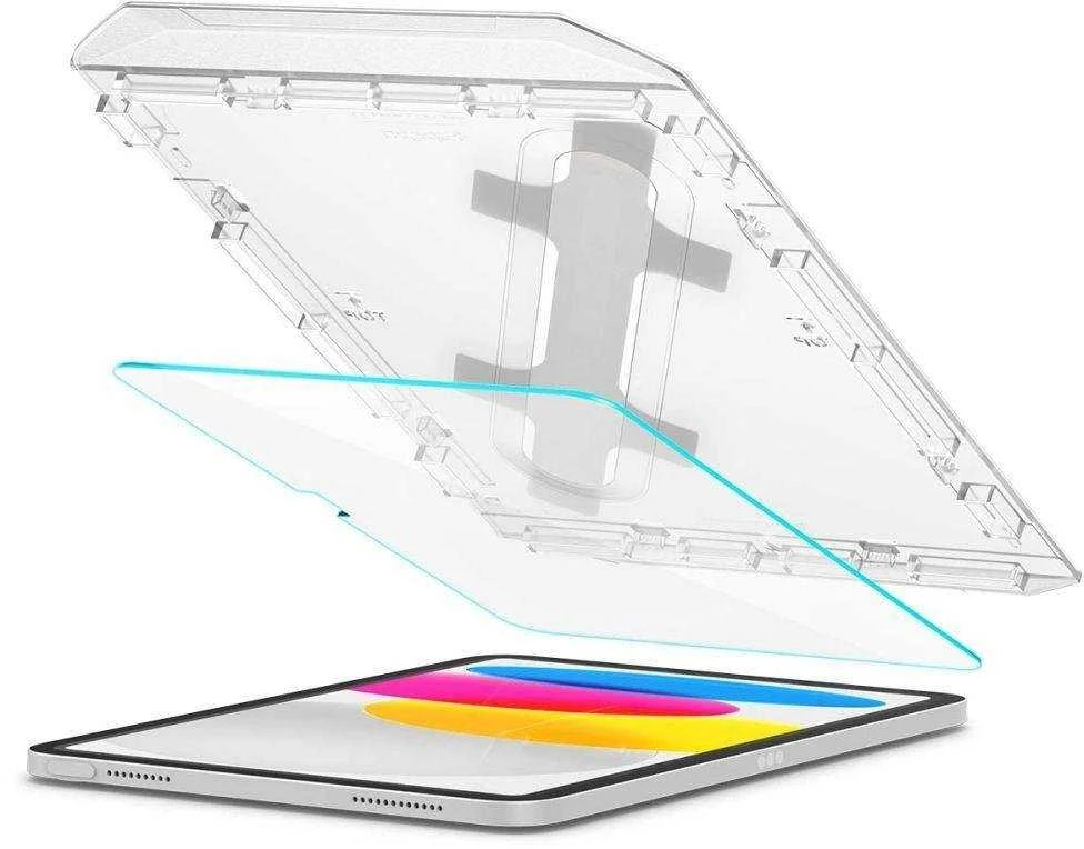 Apsauginis stiklas Spigen GLAS.TR „EZ FIT” Apple iPad 10.9” 10 / 2022 / 11” 11 / 2025 CLEAR