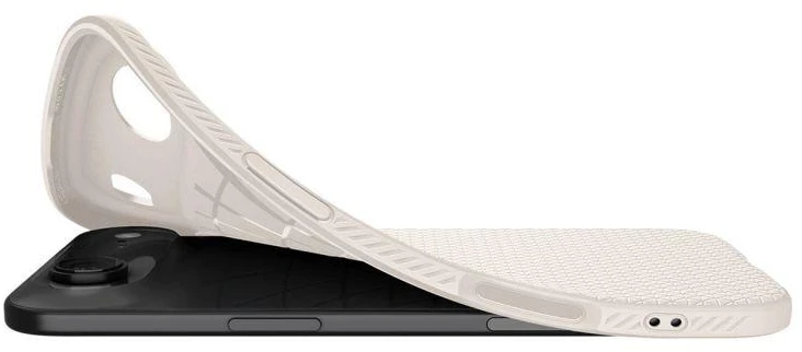 „Spigen Liquid Air“ dėklas, skirtas „iPhone 17 Air“ – titano spalvos