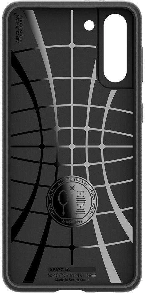 Dėklas SPIGEN LIQUID AIR GALAXY S21 MATTE Juodas
