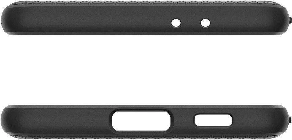 Dėklas SPIGEN LIQUID AIR GALAXY S21 MATTE Juodas