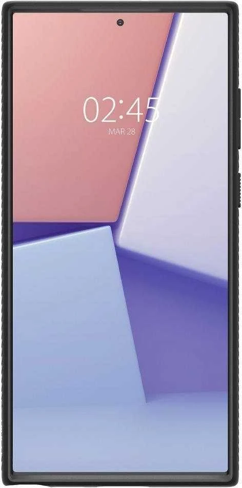 Spigen Liquid Air dėklas skirtas Samsung Galaxy S22 Ultra, spalva - Matte Black