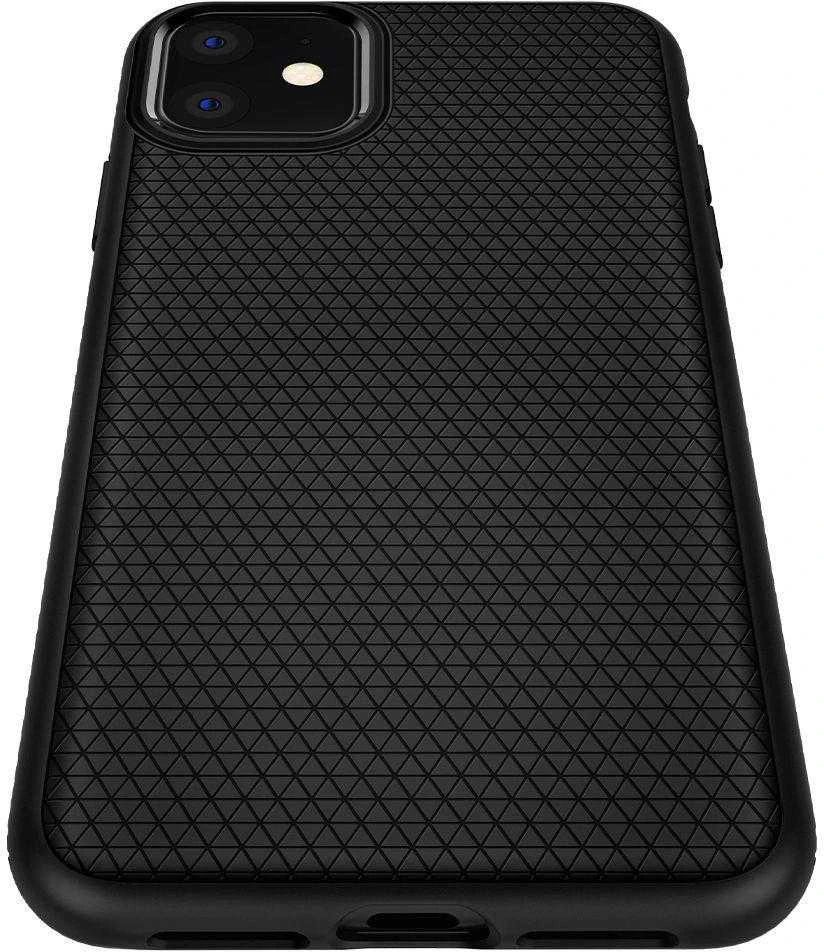 Spigen Liquid Air dėklas skirtas Apple iPhone 11, spalva - Matte Black