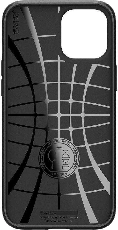 Spigen Liquid Air dėklas skirtas Apple iPhone 12 Pro / 12, spalva - Matte Black