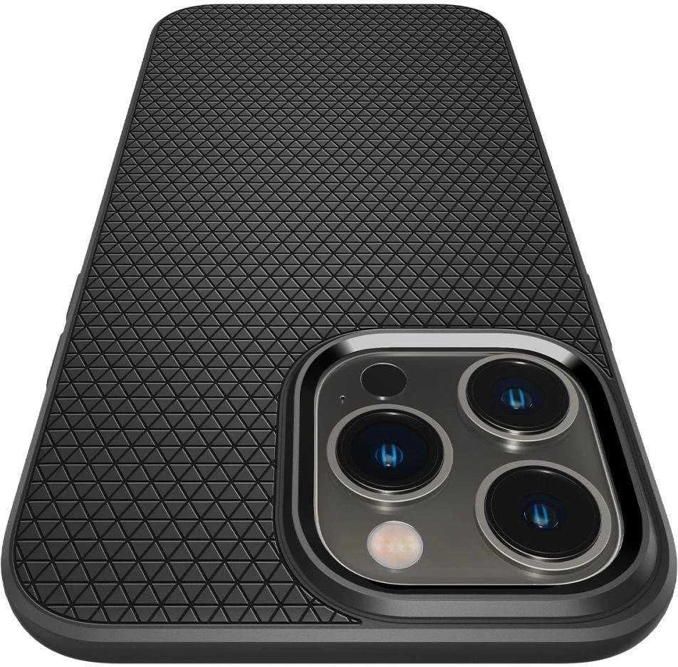 Dėklas SPIGEN LIQUID AIR IPHONE 14 PRO MAX MATTE Juodas