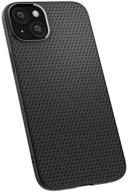 Dėklas SPIGEN LIQUID AIR IPHONE 15+ Juodas