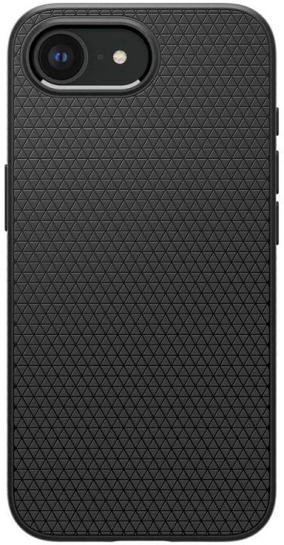 Spigen Liquid Air Mag MagSafe dėklas, skirtas iPhone 16e / 17e – matinė juoda