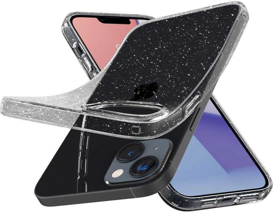 Dėklas SPIGEN LIQUID CRYSTAL IPHONE 14 PLUS/ 15 PLUS GLITTER CRYSTAL