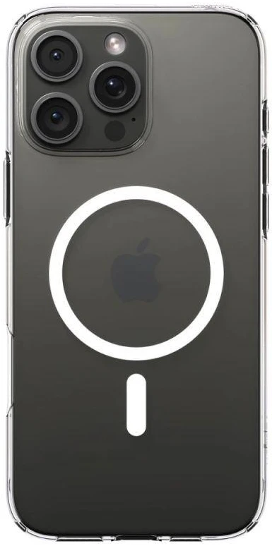 SPIGEN LIQUID CRYSTAL MAG MAGSAFE iPhone 16 Pro telefono dėklas skaidrus