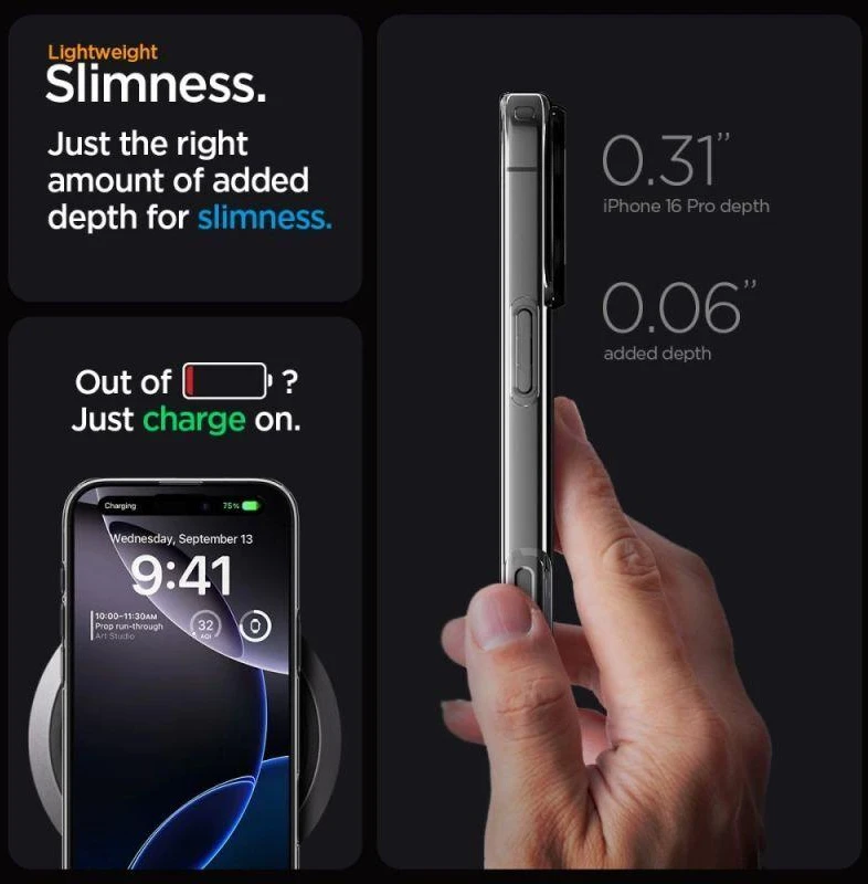 Spigen Liquid Crystal MagSafe Apple iPhone 16 Pro Max – dėklas telefonui skaidrus