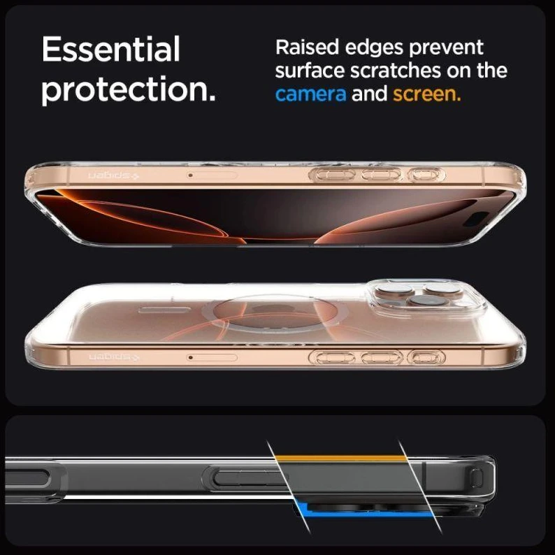 Spigen Liquid Crystal MagSafe Apple iPhone 16 Pro Max – dėklas telefonui skaidrus