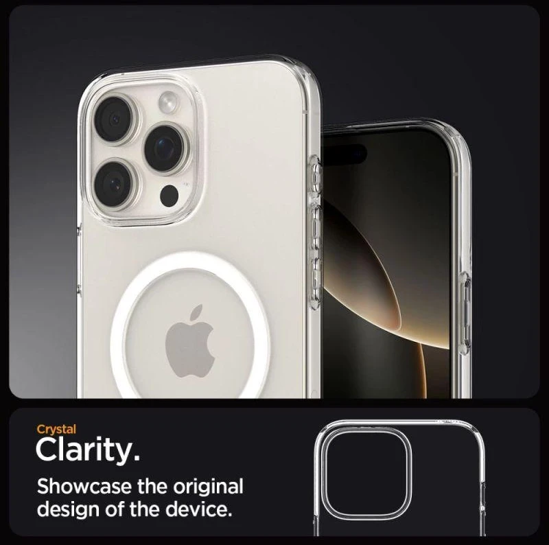 Spigen Liquid Crystal MagSafe Apple iPhone 16 Pro Max – dėklas telefonui skaidrus
