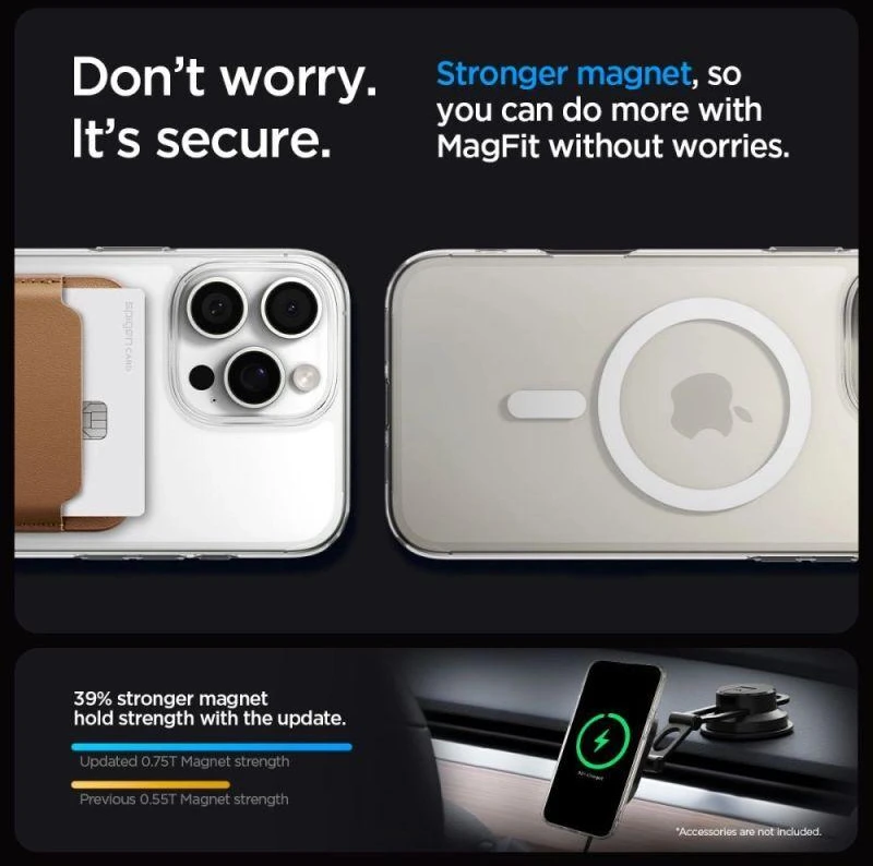 Spigen Liquid Crystal MagSafe Apple iPhone 16 Pro Max – dėklas telefonui skaidrus