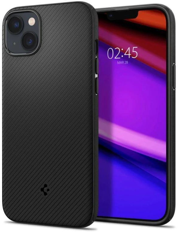 Spigen Mag Armor Apple iPhone 14 Plus dėklas telefonui juodos spalvos