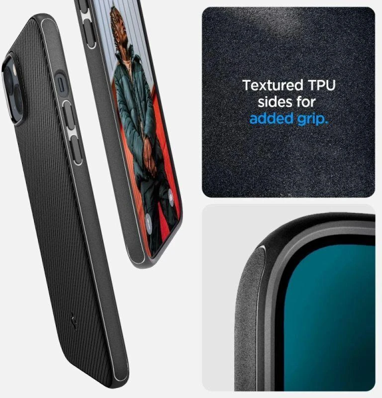 Spigen Mag Armor Apple iPhone 14 Plus dėklas telefonui juodos spalvos