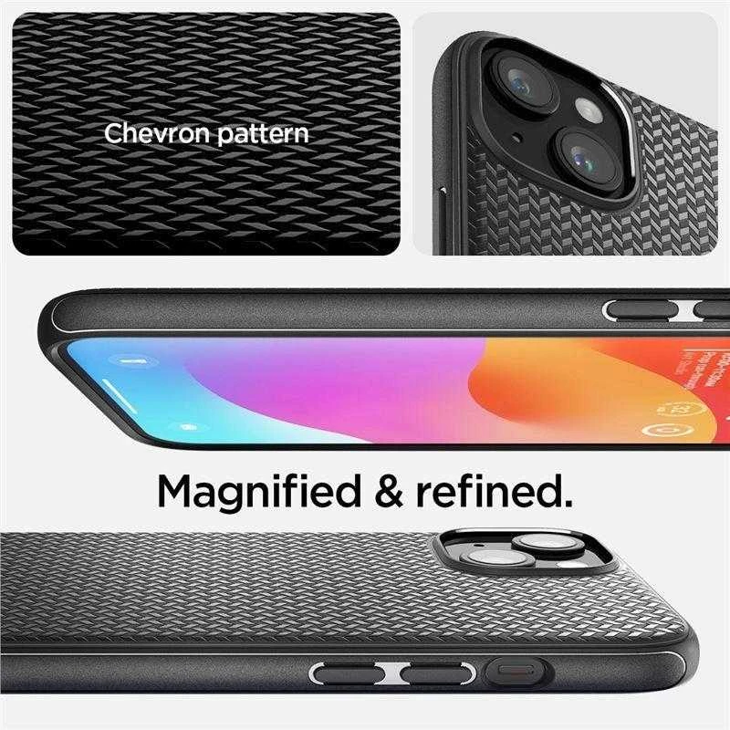 Spigen Mag Armor (MagFit) dėklas skirtas Apple iPhone 15 , spalva - Matte Black