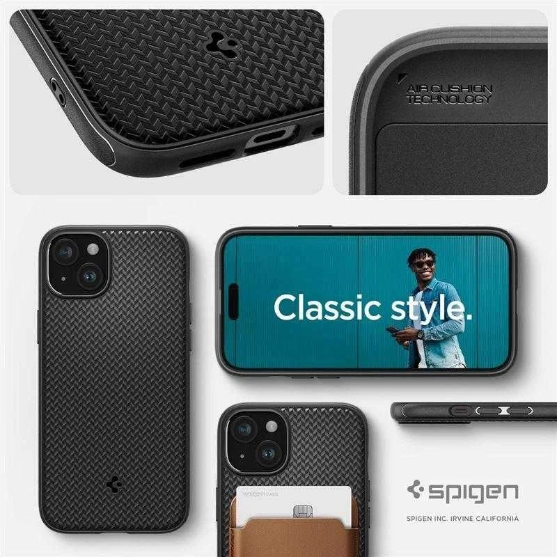 Spigen Mag Armor (MagFit) dėklas skirtas Apple iPhone 15 , spalva - Matte Black