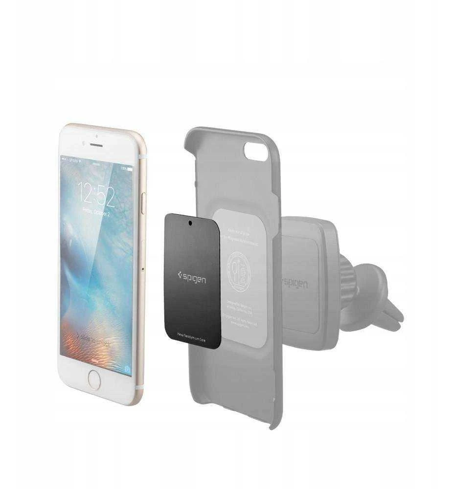 Spigen PLATES MP-4P METALPLATE magnetinis telefono laikiklis