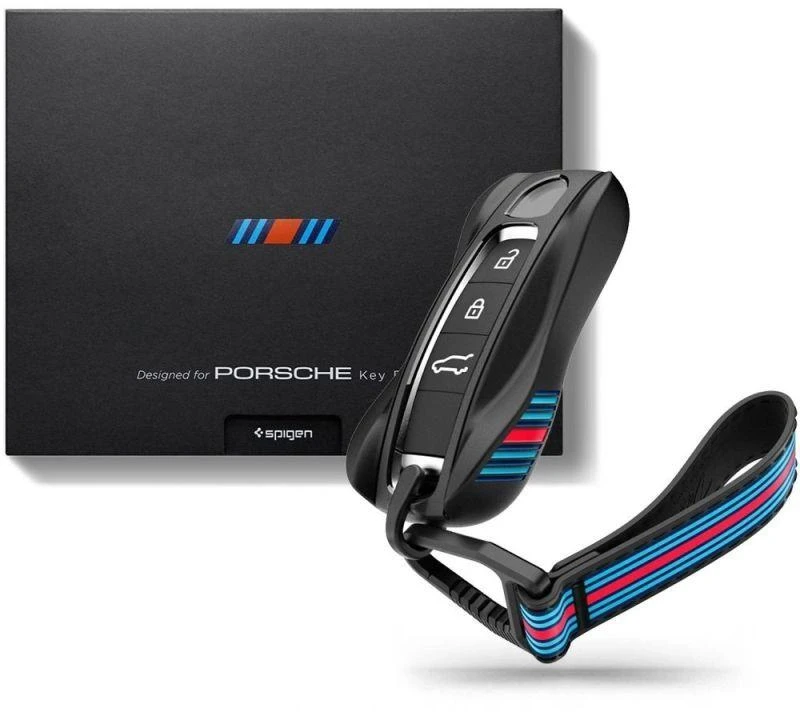 Dėklas Spigen PK100 Porsche Key Fob Case juodos spalvos