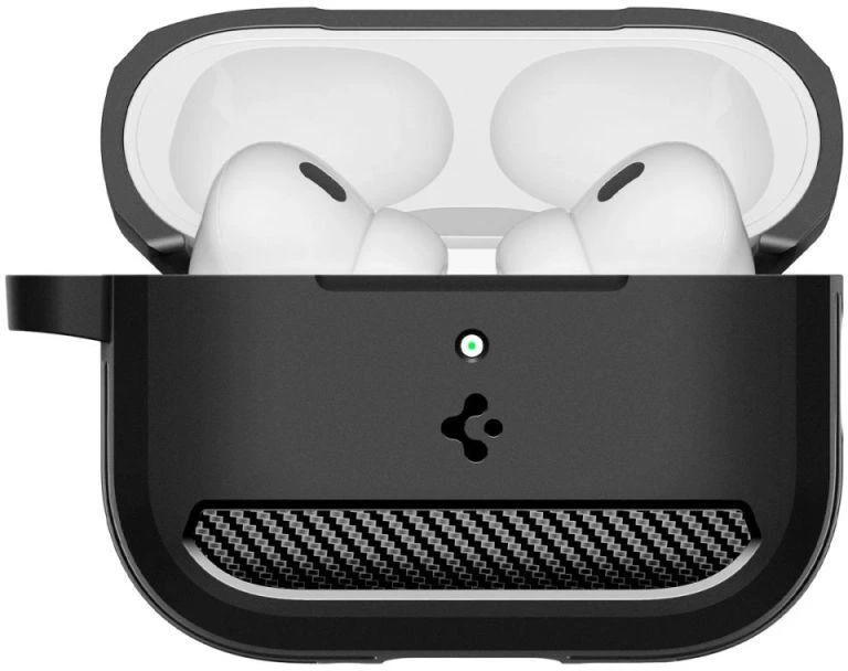 Spigen Rugged Armor dėklas, skirtas AirPods 3 - Matinė juoda