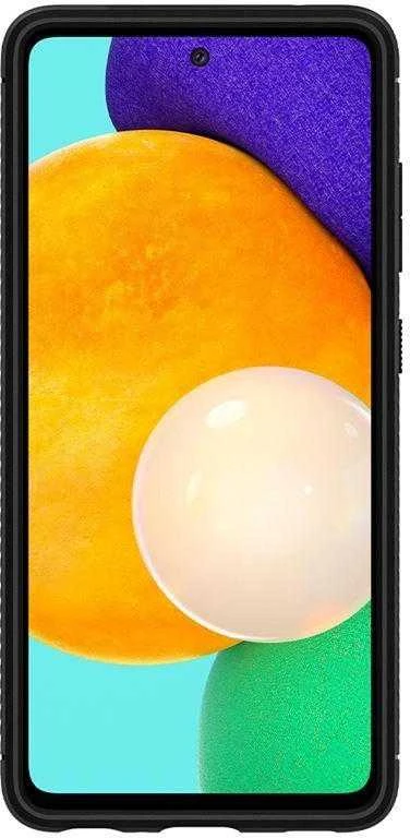 Spigen Rugged Armor Samsung Galaxy A52 / A52S dėklas telefonui matinės juodos spalvos