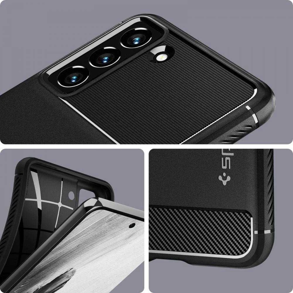 Dėklas SPIGEN ARMOR SAMSUNG S21 FE Juodas