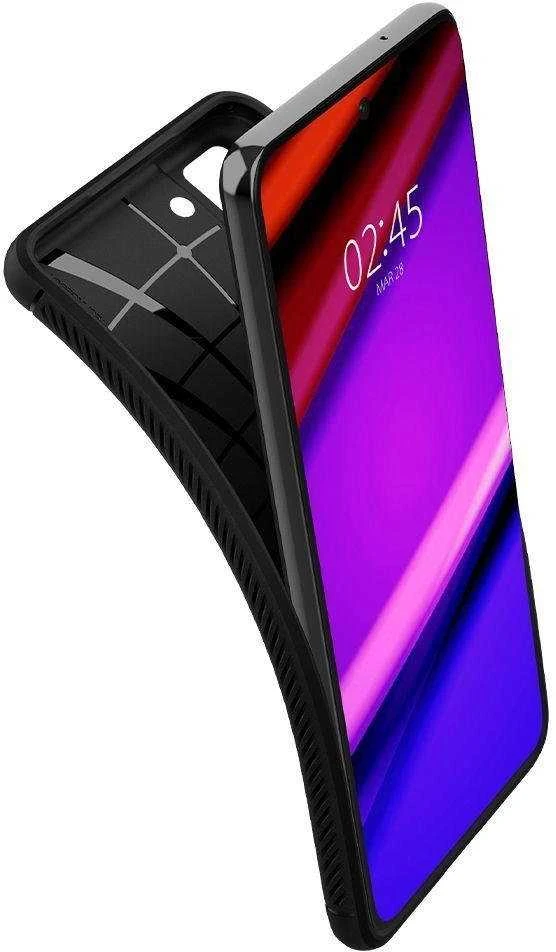 Dėklas SPIGEN ARMOR SAMSUNG S21 FE Juodas