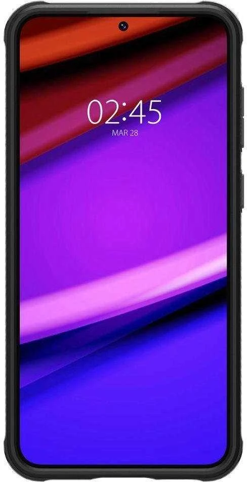 Spigen Rugged Armor Samsung Galaxy S23 dėklas telefonui matinės juodos spalvos