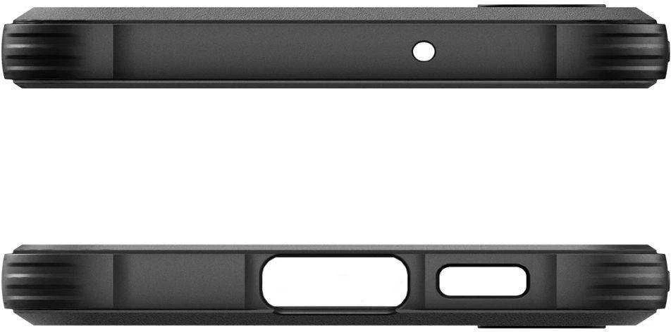 Spigen Rugged Armor Samsung Galaxy S23 dėklas telefonui matinės juodos spalvos