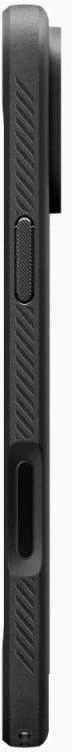 „Spigen Rugged Armor Mag MagSafe“ dėklas, skirtas iPhone 17 Pro Max – matinis juodas