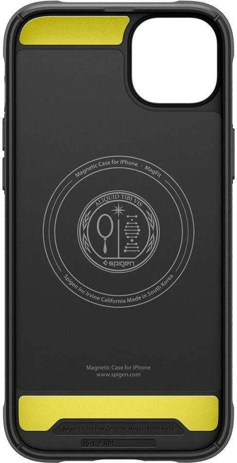 Spigen Rugged Armor Mag MagSafe Apple iPhone 14 – dėklas telefonui juodos spalvos