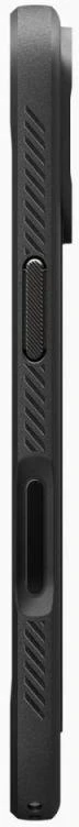 Spigen Rugged Armor MagSafe dėklas iPhone 17 - Matinė juoda